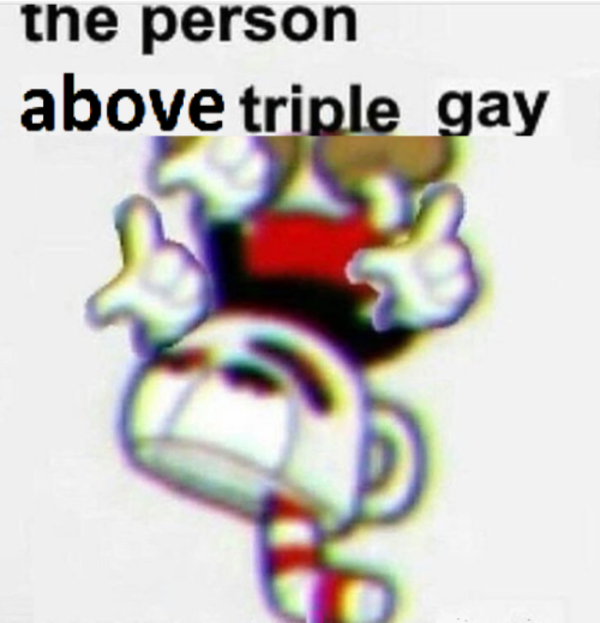 Image result for person above is hella gay